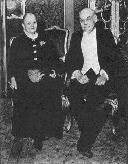 Morten Erhard Basse Qvistgaard og hustru Jensine Marie